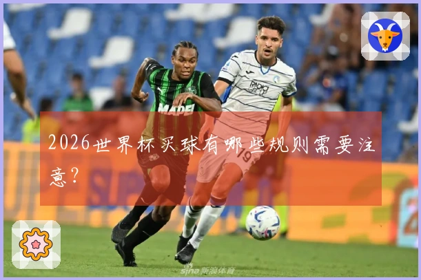 2026世界杯买球有哪些规则需要注意？